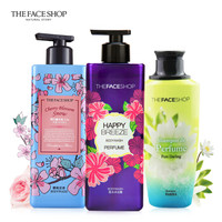 THE FACE SHOP 菲诗小铺 清新滋养沐浴套装 （沐浴露500ml*2+洗发水200ml*1）
