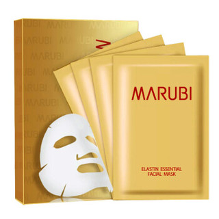 MARUBI 丸美 弹力蛋白精华面膜 4片装