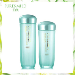 PURE&MILD 泊美 菁盈粹肌源恒润水乳护肤2件套 水润型（水150ml+乳120ml）