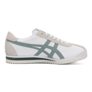 Onitsuka Tiger 鬼冢虎 CORSAIR D7J4L-0196 中性休闲鞋 白色/葱绿 44码