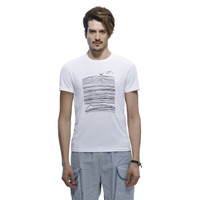 NORTHLAND 诺诗兰 GQ075A07 男式短袖T恤(亮白色 M)