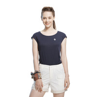 NORTHLAND 诺诗兰 GQ072A02 女式快干短袖T恤 (深藏蓝色 170/92A)
