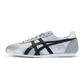 Onitsuka Tiger 鬼冢虎 RUNSPARK LE TH201L-9390 男士运动休闲鞋 银色/黑色 42