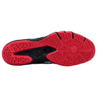 ASICS 亚瑟士 R703N-2393 男子羽毛球鞋 红黑色 45