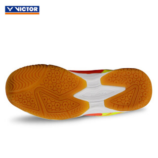 VICTOR 威克多 SH-A501-OE 男女胜利羽毛球鞋 (橙黄、36)