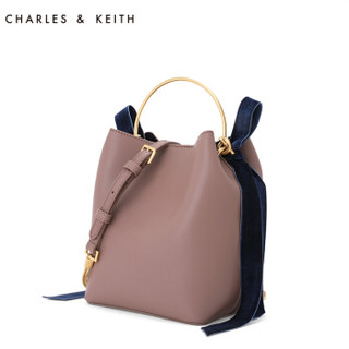 CHARLES & KEITH CK2-10270156 女士单肩包 (紫红色)