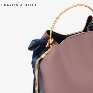 CHARLES & KEITH CK2-10270156 女士单肩包 (紫红色)