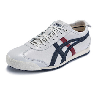 Onitsuka Tiger 鬼冢虎 MEXICO 66 D838L-9058 中性休闲鞋 浅灰色/深蓝色 36