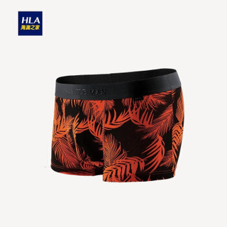 HLA 海澜之家 HUKAJ1E028A 男士内裤 (180/105(XXL)、深橙花纹)