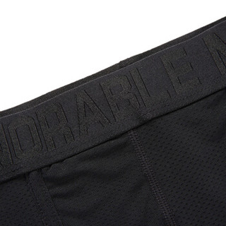 HLA 海澜之家 HUKAJ1E019A 男士内裤 (165/90(M)、黑色)