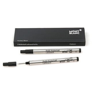 MONTBLANC万宝龙大班系列162/P162签字笔专用黑色笔芯2支装M尖105164