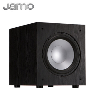尊宝（Jamo）J10 音响 音箱  10英寸木质有源低音炮/家庭影院/超重低音 （黑色）