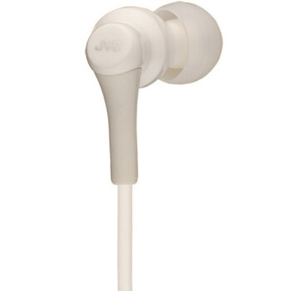  JVC 杰伟世 FX26 入耳式耳机 白色