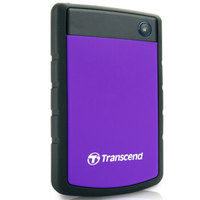 Transcend 创见 StoreJet 25H3P USB3.0 移动硬盘 4TB 紫色