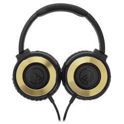 audio-technica 铁三角 WS550iS 头戴式耳机 黑金