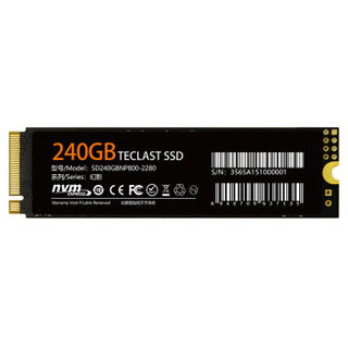 Teclast 台电 NP800幻影 NVMe M.2 固态硬盘 480GB