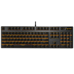 RAPOO 雷柏 V500PRO单光版 机械光键盘 黑色 青轴