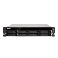 威联通（QNAP）TS-853BU-RP  4G内存 双电源企业级8盘机架式网络存储服务器NAS 含导轨（无内置硬盘）