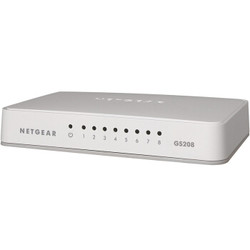 NETGEAR 美国网件 GS208 千兆以太网交换机