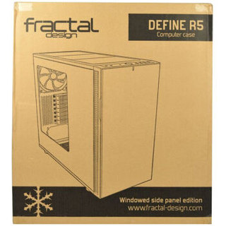 Fractal Design 分形工艺 Define R5 永夜黑 侧透 静音机箱