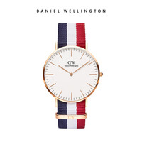 中亚Prime会员、历史低价：Daniel Wellington Classic系列 0103DW 男款时装腕表 *2件