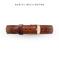 DanielWellington 丹尼尔惠灵顿 1000DW 原装表带13mm皮质金色针扣女款（适用于26mm表盘系列）