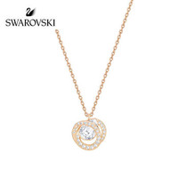 SWAROVSKI 施华洛世奇 5289025 GENERATION 仿水晶螺旋形项链 镀玫瑰金色