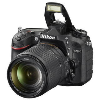 Nikon 尼康 D7200（AF-S DX 18-140mm f/3.5-5.6G +AF 50mm 1.8D ）双镜头单反套机（APS-C、2416万）