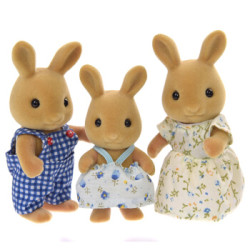  Sylvanian Families 森贝儿家族 家族系列 过家家玩具 蜜兔家族 SYFC14748