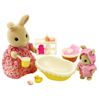  Sylvanian Families 森贝儿家族 家具套装 过家家玩具 宝宝浴室套SYFC22338