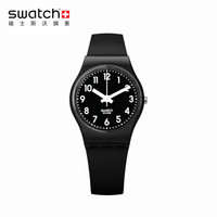 swatch 斯沃琪 ORIGINALS 原创系列 LB170E Lady Black Single 女士石英手表