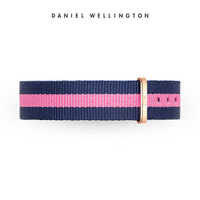 DanielWellington 丹尼尔惠灵顿 款1052DW 原装表带17mm尼龙金色针扣女款（适用于34mm表盘系列）