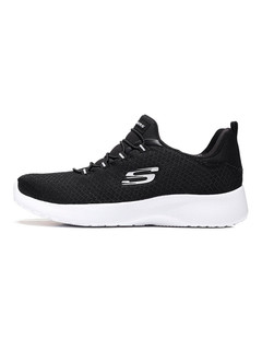 SKECHERS 斯凯奇 Skechers 斯凯奇 女士一脚蹬运动鞋   12119/BKW