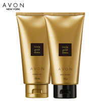 AVON 雅芳 小金裙洗护香体套装(沐浴150ml+香体乳150g)