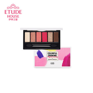 ETUDE HOUSE 伊蒂之屋 致幻花语眼影盘 萌动洋红（春日画家限量版） 4.2g *2件