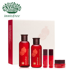 Innisfree 悦诗风吟 济州红石榴护肤水乳套装（水200ml乳160ml菁华&眼部精华5ml面霜10ml） *2件