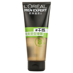 L'OREAL PARIS 巴黎欧莱雅 男士 干练 清爽塑型啫喱 200ml *7件