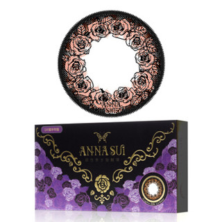 ANNA SUI 安娜苏 美瞳隐形眼镜 半年抛 褐色 1片 500度