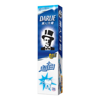DARLIE 黑人 超白美白牙膏 超白牙膏190g*2+净白稻萃牙膏140g