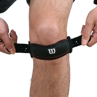 威尔胜 Wilson  运动护膝 固定式髌骨带男女硅胶加压升级款WTBH-705