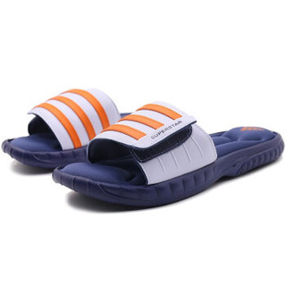 adidas 阿迪达斯 CQ0134 游泳系列 Superstar 3G Slide 男士拖鞋 蓝色 40.5