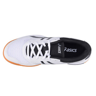 ASICS 亚瑟士 男士羽毛球运动鞋 B756Y-0190 (白|黑、43.5)