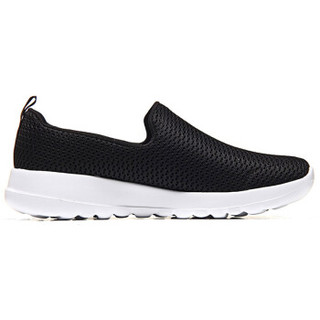 SKECHERS 斯凯奇 15600/BKW 女士健步鞋 黑色/白色 38