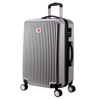 SWISSGEAR 瑞士军刀 SA-6225 万向轮拉杆箱 银灰色 24英寸
