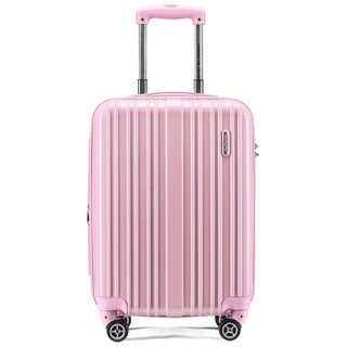 AMERICAN TOURISTER 美旅 79B 大容量万向轮拉杆箱 粉色 20寸