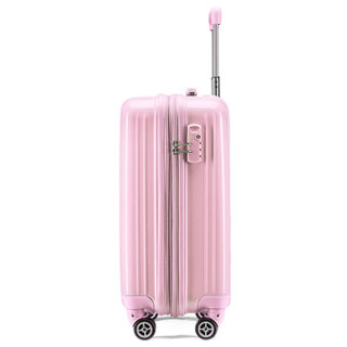 AMERICAN TOURISTER 美旅 79B 大容量万向轮拉杆箱 粉色 20寸