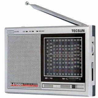 TECSUN 德生 R9700DX 收音机 银灰色