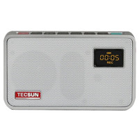 TECSUN 德生 ICR-100插卡收音机老人新款便携式小型广播半导体充电录音机
