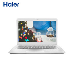 海尔（Haier）小艾S310 13.3英寸丽人多彩笔记本电脑(Intel四核 4G 128G SSD 背光键盘 FHD 正版Win10)雪瓷白