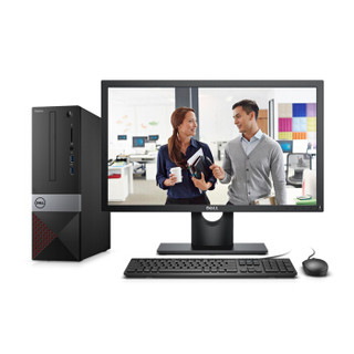 DELL 戴尔 成就(Vostro) Vostro 3470-R1228R 台式电脑整机 21.5英寸 (Intel奔腾 赛扬、4G、集成显卡、1T)